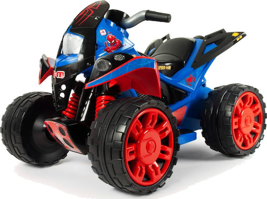 Παιδική Γουρούνα Quad The Beast Spiderman Ηλεκτροκίνητη 12 Volt Κόκκινη για 1+ ετών