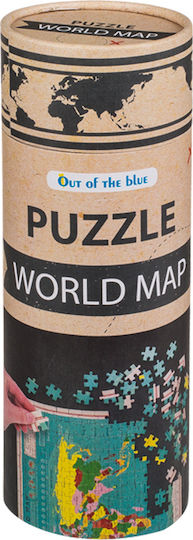 Kids Puzzle World Map 300pcs Out of the Blue