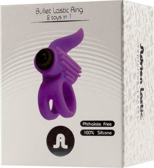 Adrien Lastic Bullet Lastic Ring Vibration Ring Schwanz Lila 30393