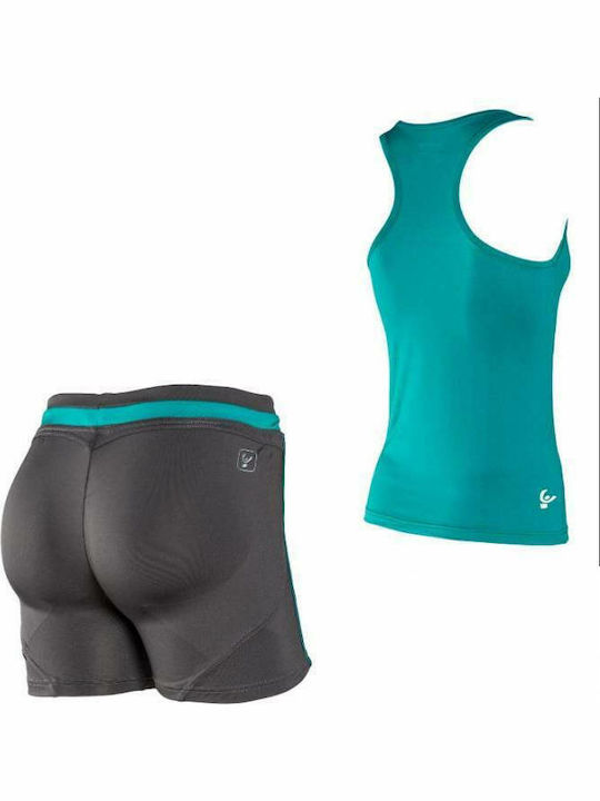 Freddy Ежедневна Подредба с Дамски Клин-Шорти Черен