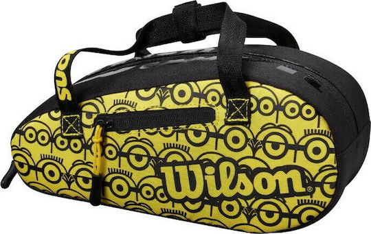 Wilson Minions Mini Tennis Bag Yellow