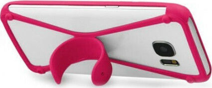 Powertech Back Cover έως 5.5" Ροζ MOB-0255
