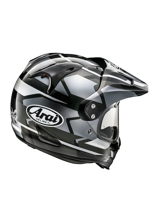 Arai Tour X4 Design On-Off Helmet ECE 22.05 1710gr Depart Gunmetal