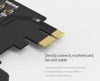 Orico Κάρτα PCIe σε 4 θύρες USB 3.0