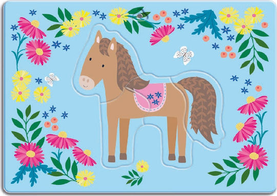 Kids Puzzle Dudu Farm for 2+ years+ Years 4pcs Ludattica