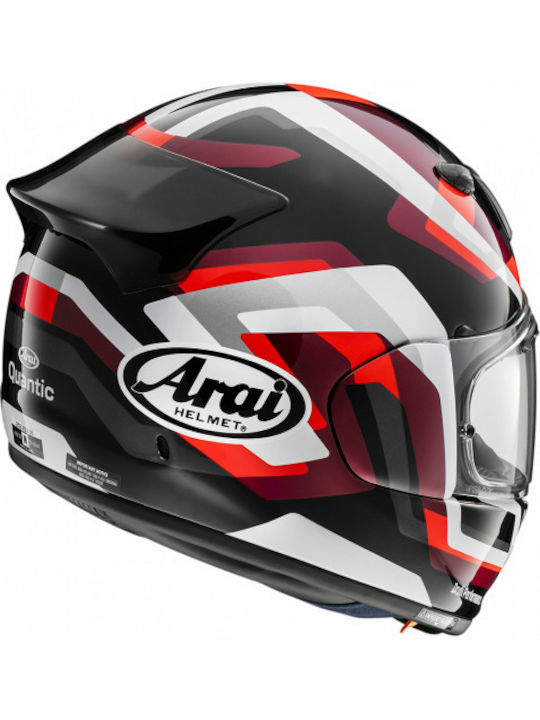 Arai Quantic Snake Red Κράνος Μηχανής Full Face με Pinlock