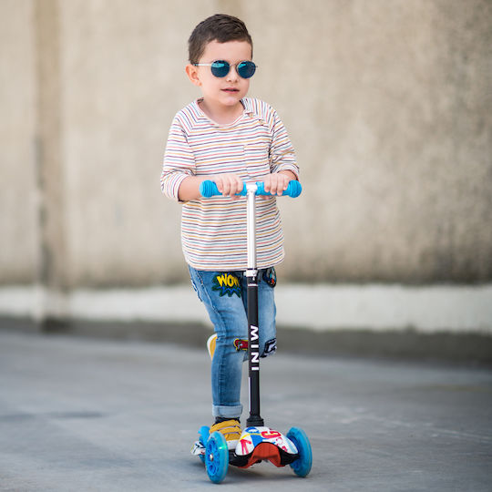 Lorelli Kids Scooter Mini 2021 3-Wheel for 3+ Years Pink