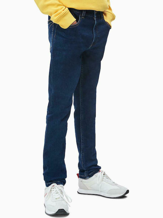 Calvin Klein Παιδικό Τζιν Παντελόνι Navy Μπλε