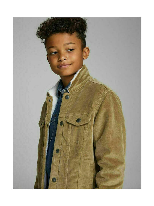 Jack & Jones Kids Casual Jacket short Brown