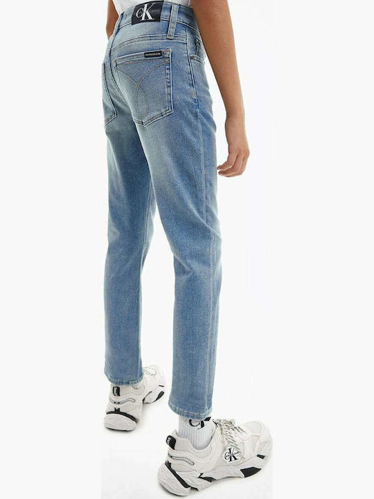 Calvin Klein Essential Παιδικό Τζιν Παντελόνι Γαλάζιο