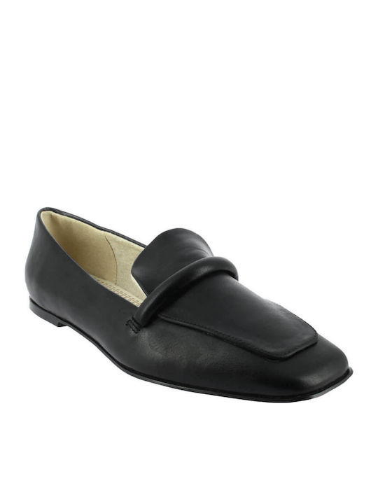 IQ Shoes 107.C1130 Γυναικεία Loafers σε Μαύρο Χρώμα