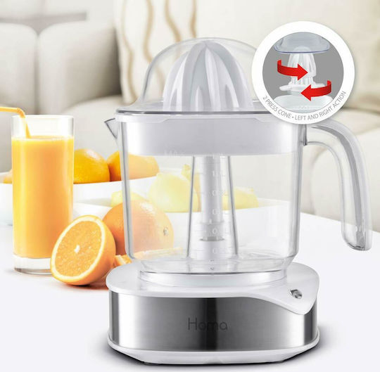 Homa Cadis Ηλεκτρικός Στίφτης 40W με Χωρητικότητα 1.2lt Λευκός