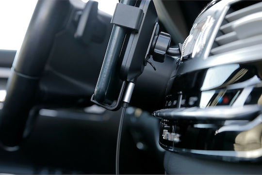 Lampa Graviton Car Mobile Mount with Adjustable Hooks and Wireless Charging Black