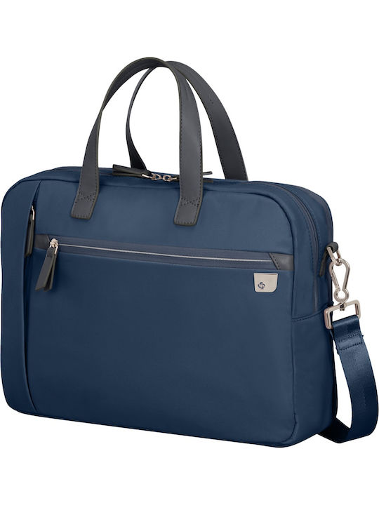 Samsonite Eco Wave Bailhandle 2 Shoulder / Handheld Bag for 15.6" Laptop Blue
