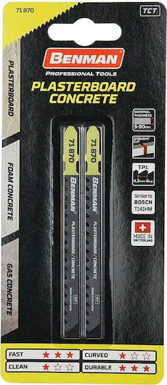 Benman 71870 100mm 2Stück