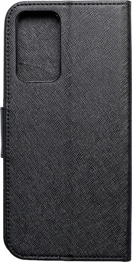 Fancy Портмоне Изкуствена кожа Черен (Redmi Note 10 / 10s / Poco M5s)