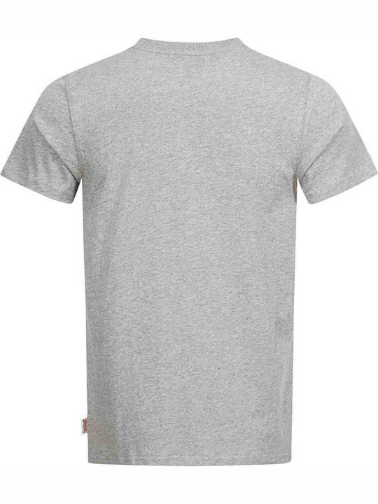 Lonsdale Storth Herren T-Shirt Kurzarm Gray