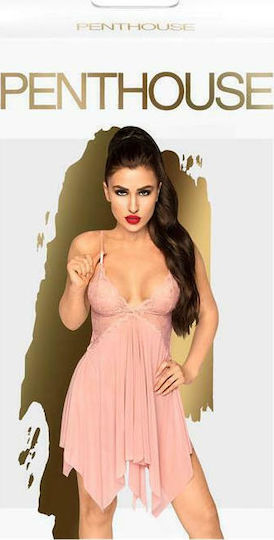 Penthouse Sweet Beast Babydoll Секси роба Pink