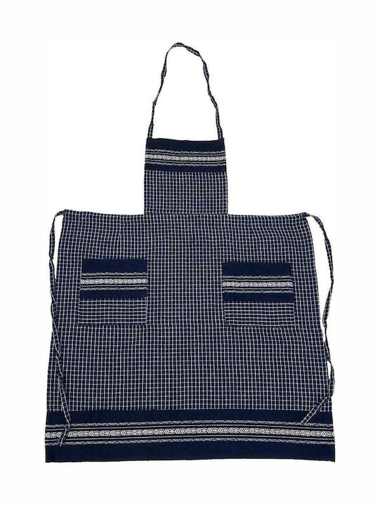 Linea Home Amari Apron Blue 60x50cm