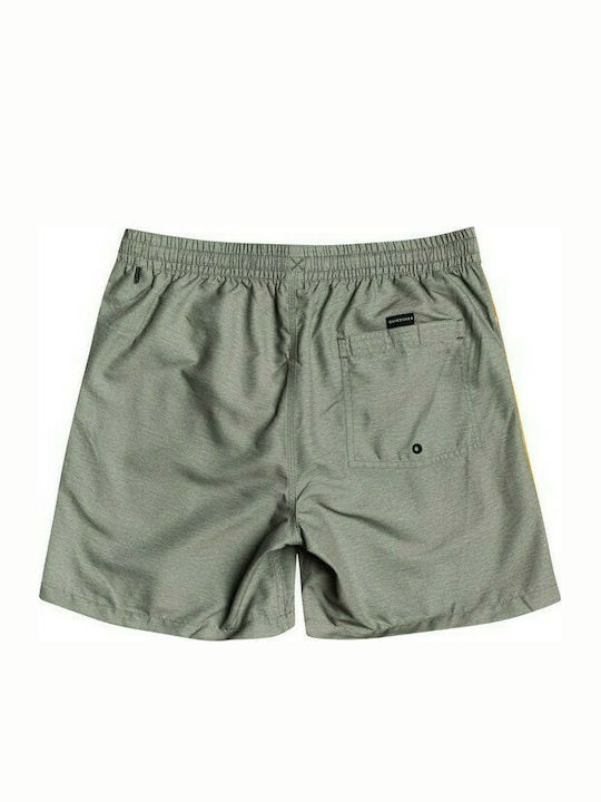 Quiksilver Vert 14 Kids Swimwear Swim Shorts Khaki