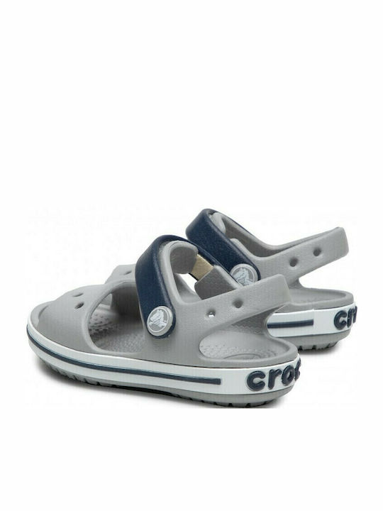 Crocband Children's Anatomical Beach Shoes Gray