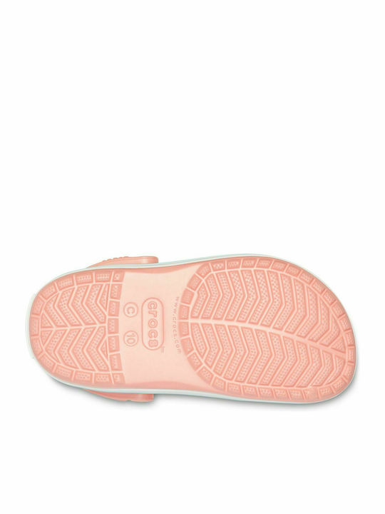 Crocband Children's Anatomical Beach Shoes Pink
