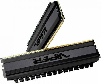 Patriot Viper 4 Blackout 16GB DDR4 RAM mit 2 Modulen (2x8GB) und Geschwindigkeit 3200 für Schreibtisch