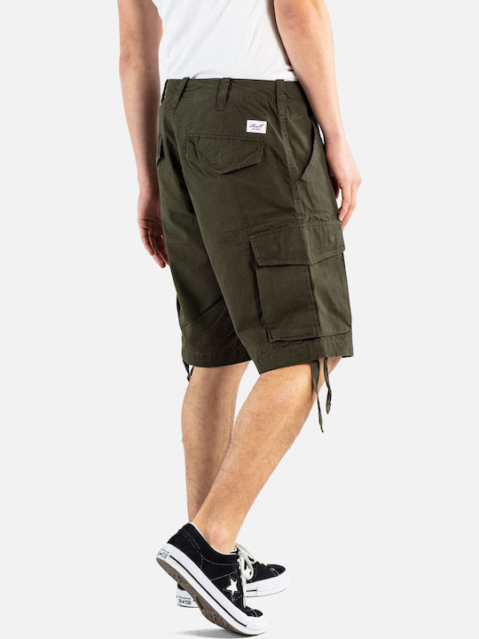 New Cargo Ανδρική Βερμούδα Cargo Forest Green