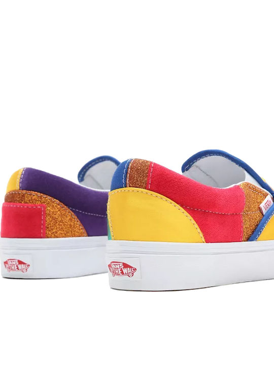 Classic Pride Women's Canvas Slip-Ons Yellow