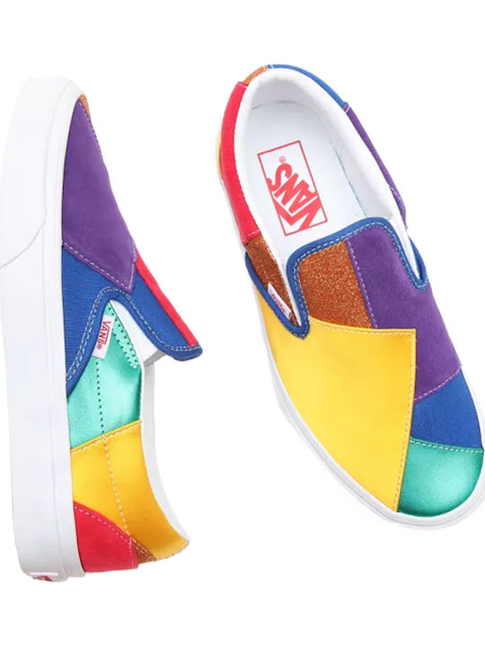 Classic Pride Women's Canvas Slip-Ons Yellow