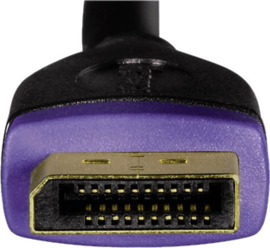 HAMA 00078444 Καλώδιο DisplayPort male - DisplayPort male 5m Μαύρο
