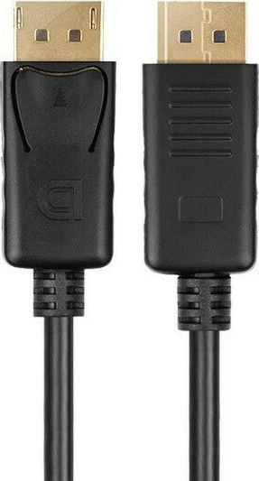Unitek Cable DisplayPort male - DisplayPort male 5m Μαύρο (Y-C610BK)