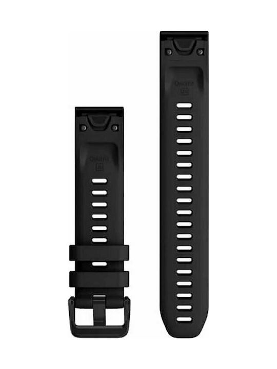 Garmin QuickFit 20 Strap Black (Fenix 5S/5S Plus/6S/6S Pro/7S/7S Pro/8 (43mm))