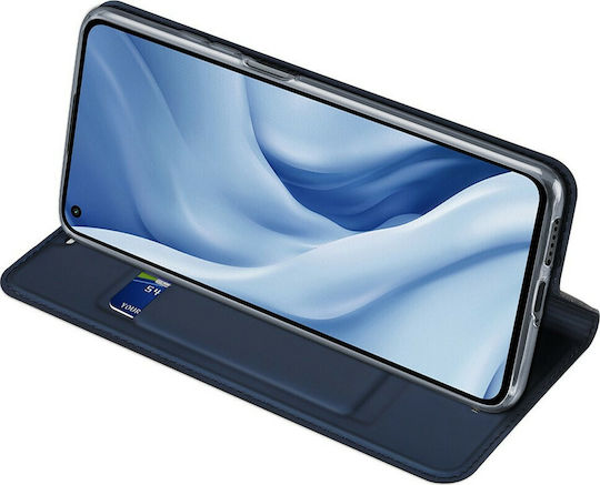 Dux Ducis Skin Pro Book Synthetic Leather Navy Blue (Xiaomi Mi 11 Lite / 11 Lite 5G / 11 Lite 5G NE)