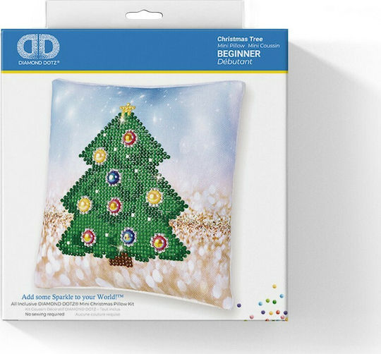 Diamond Dotz Ψηφιδωτό Mini Pillow - Christmas Tree