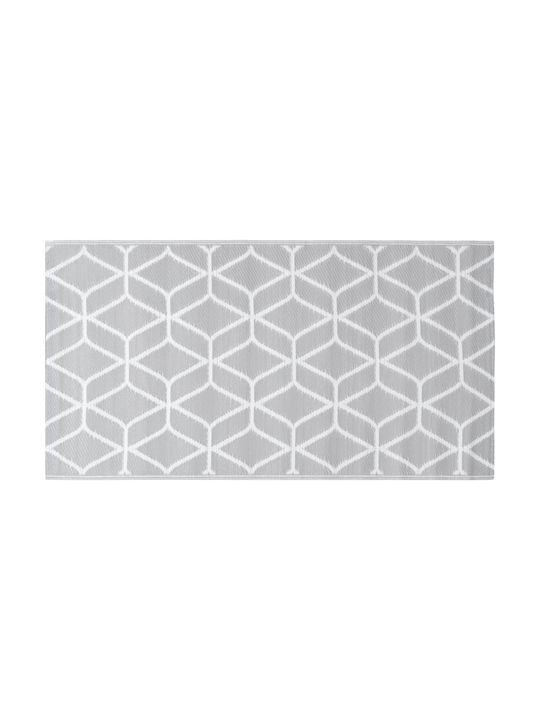 vidaXL Rug Outdoor Rectangular Grey