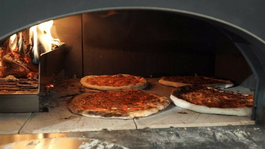 Biokan Cuptor de Pizza de lemn Tradițional 139x81.5x59cm