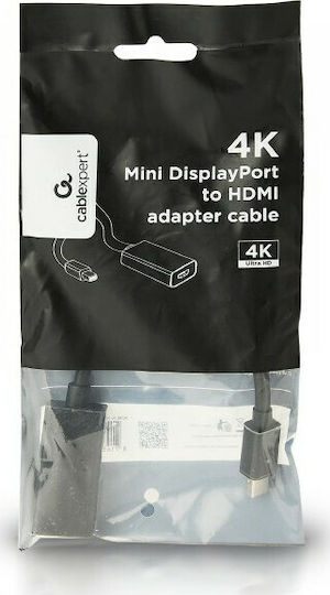 Cablexpert Konverter Mini-HDMI männlich zu HDMI weiblich 1Stück A-mDPM-HDMIF4K-01
