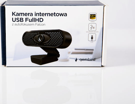 Gembird Falcon Web Camera Full HD 1080p με Autofocus CAM-FALCON