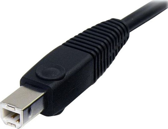 StarTech 4-in-1 USB DisplayPort KVM Switch Cable w/ Audio & Microphone 1.8m