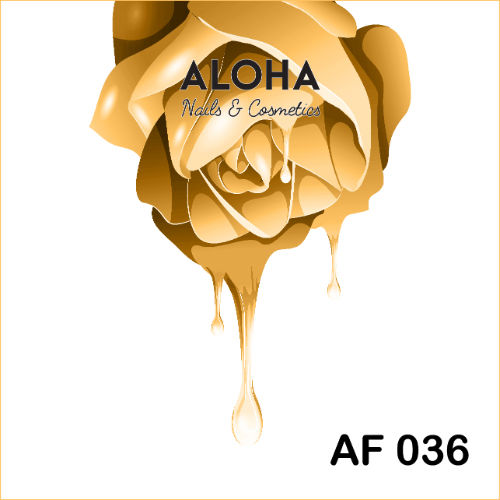 Aloha Fashion Хибриден Лак за Нокти Mustard Yellow AF 036 15мл 1бр
