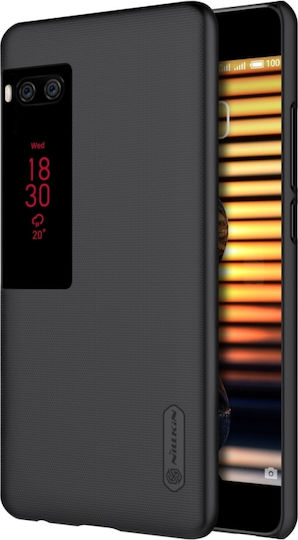 Nillkin Super Frosted Umschlag Rückseite Silikon Schwarz (Realme 7 Pro) 01MEI0018