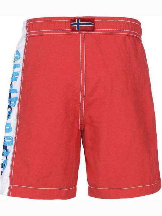 Napapijri Horus Swimming Trunk Παιδικό Μαγιό Βερμούδα / Σορτς Κόκκινο