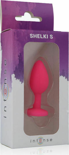 Intense Shelki S Plug Anal Πρωκτική Σφήνα Small Hot Pink 7.2cm