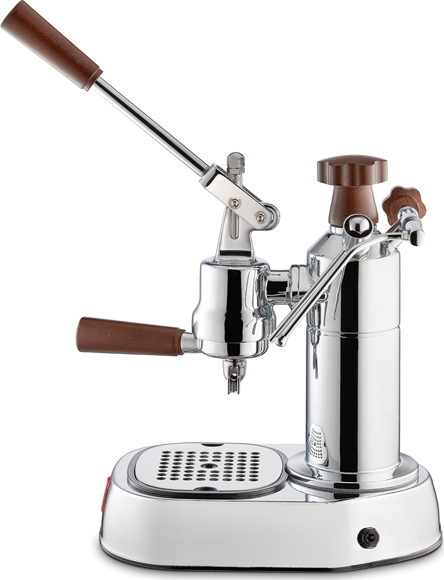 La Pavoni Europiccola Lusso Wooden Handles Χειροκίνητη Μηχανή Espresso