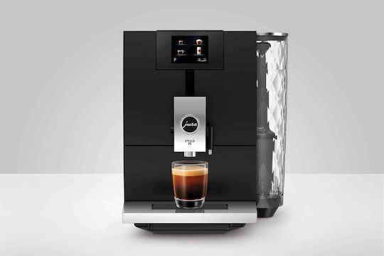 Jura ENA 8 Full Metropolitan Black Automatic Espresso Machine 1450W Pressure 15bar with Grinding Burr Black