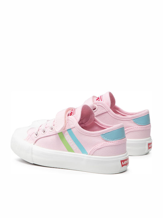 Mission Παιδικά Sneakers με Σκρατς Ροζ