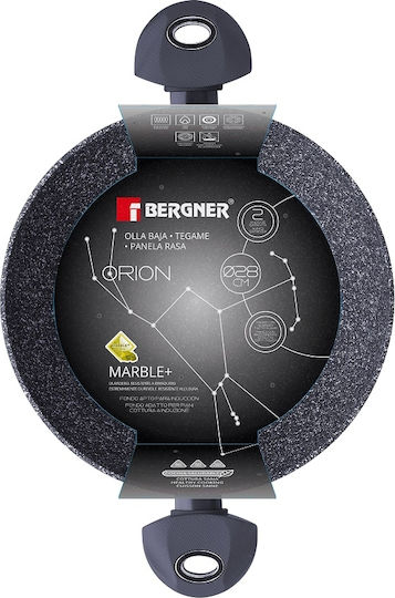 Bergner Orion Shallow Pot made of Aluminum 3.8lt / 28cm Bergner Orion Shallow Pot made of Aluminum 3.8lt / 28cm