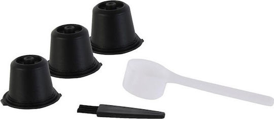 Cook Concept Refillable Capsules Compatible with Machine Nespresso 3caps,tobolek