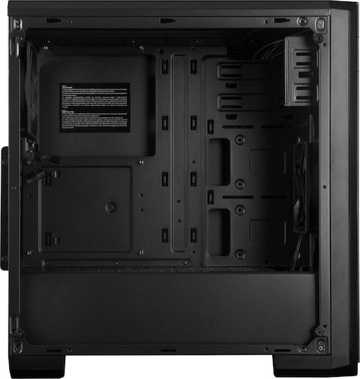 Modecom Oberon Pro LE Gaming Midi Tower Computer Case with Side Window Black